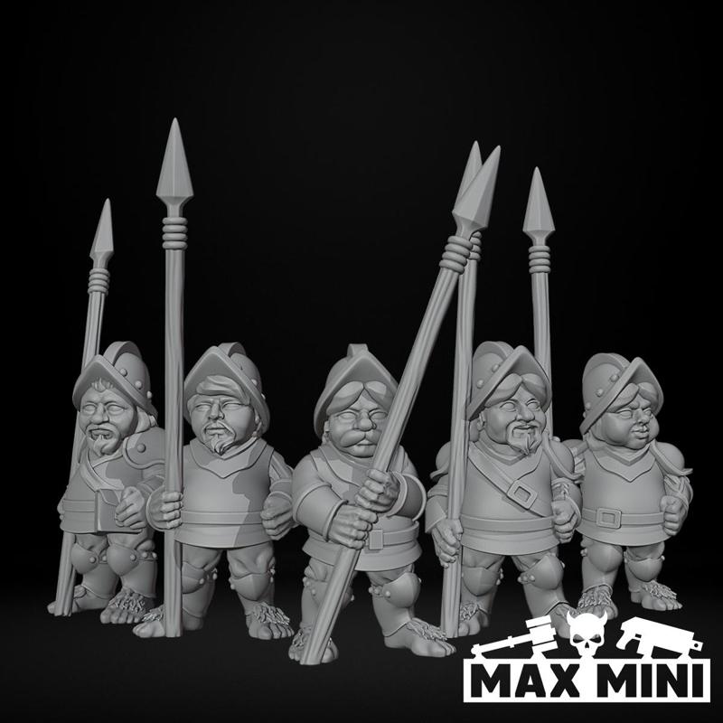 Halfling Merc Fabrizios Pikes