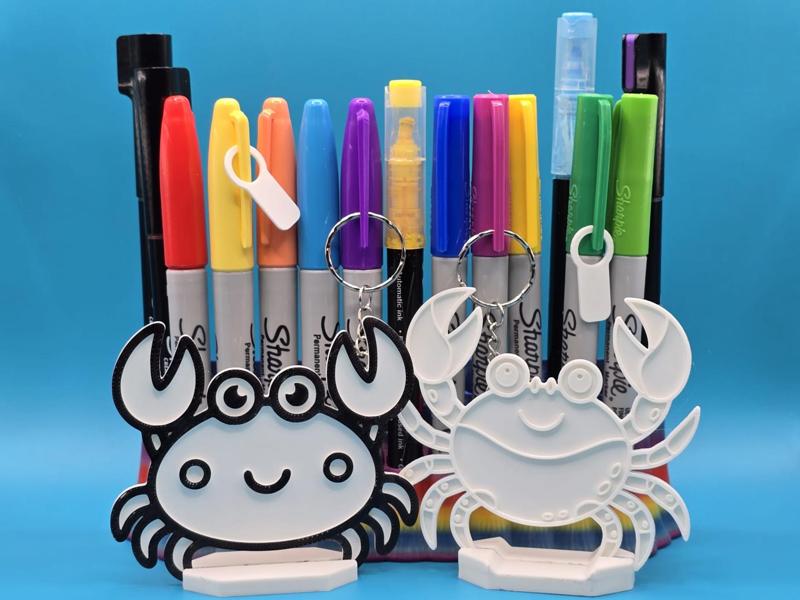 Fun Crab Coloring Diy