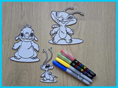 Stitch Set Diy Coloring No Ams Fun Gift Decor