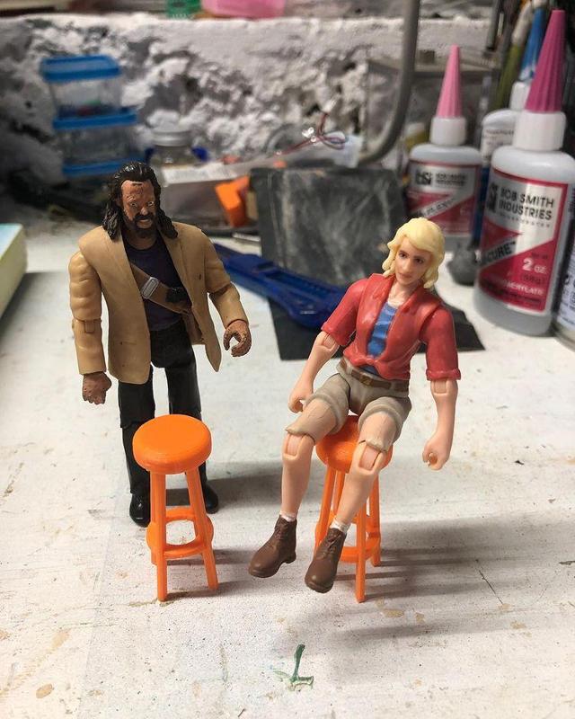 Bar Stool (1:18 scale)