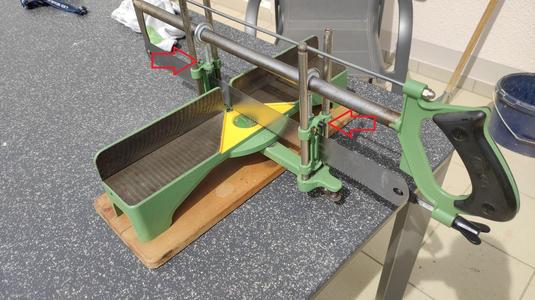 Gummipuffer Führungsschieber Ulmia Gehrungssäge 348, 352 & 354 Rubber Buffer