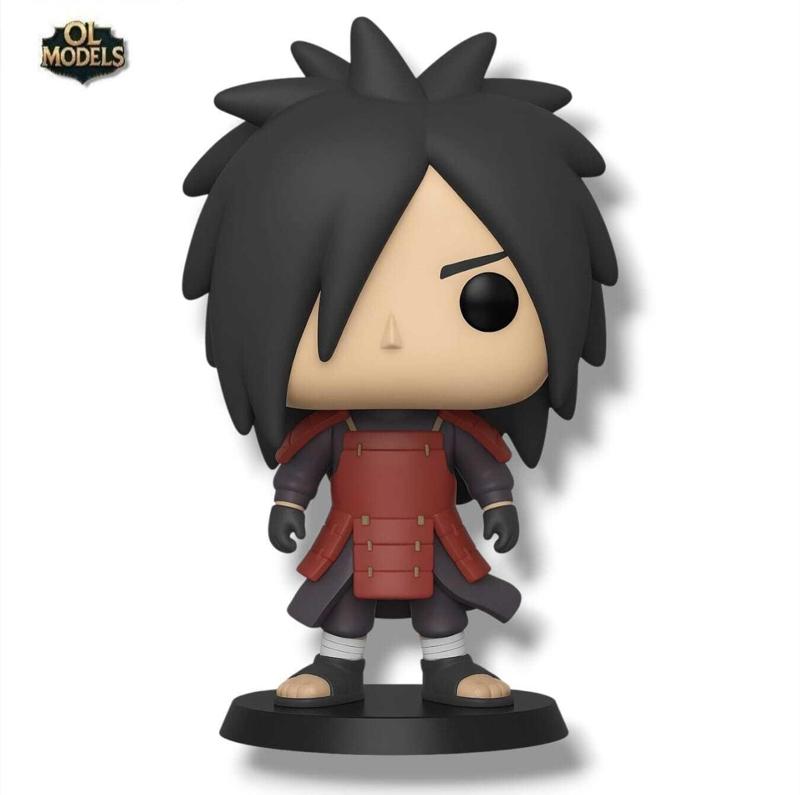 Madara Uchiha Chibi Figure Naruto 3D Model