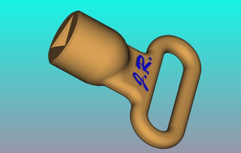 8mm 3kt Schlüssel V2