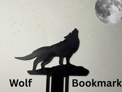 Wolf Bookmark