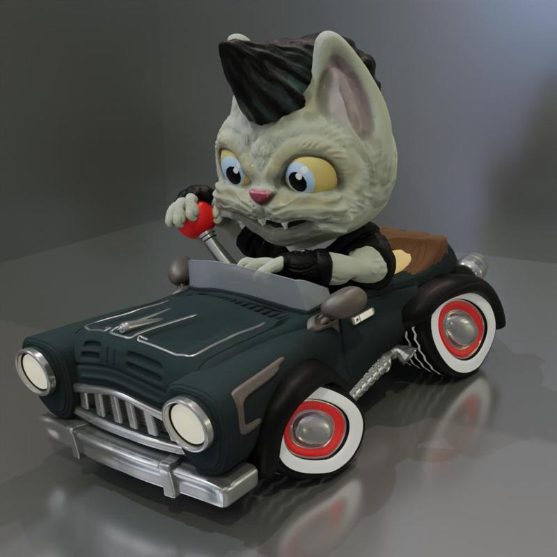 Rockabilly Cat Rod by Mehdals