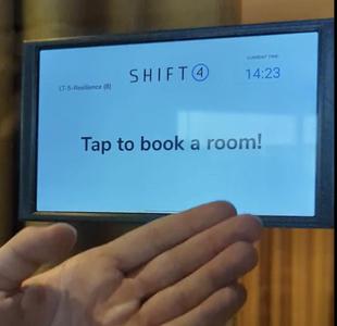 Holder for SM-T225 for glass wall - Samsung Galaxy Tab A7 Lite tablet holder