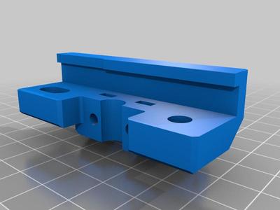 Hypercube XY Axis with Rear Mounted Steppers - MOD for 2020 