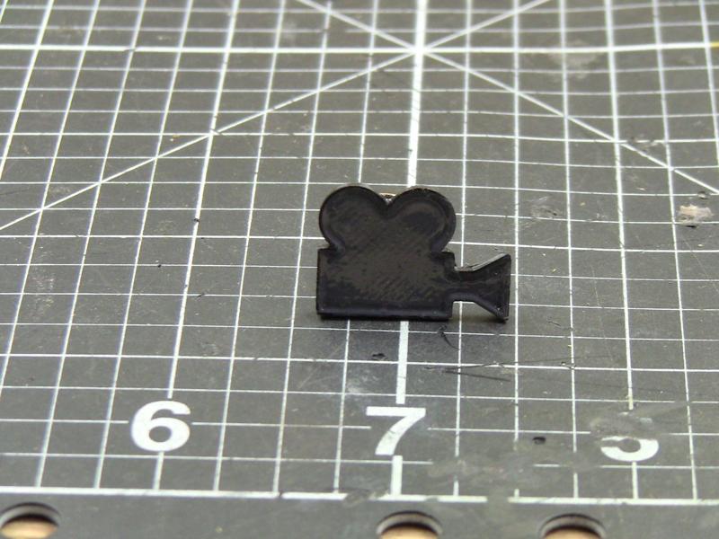 Film camera projector Enamel pin