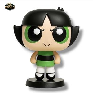 Buttercup Chibi Figure The Powerpuff Girls 3D Model