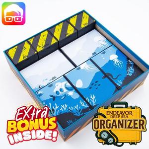 Endeavor Deep Sea board game organizer by @ammedia3d [tabletop board game inserts sku: ENDA001]
