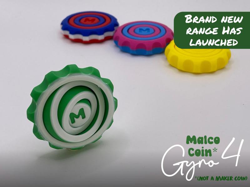 Gyro4 MalcoCoin Fidget Spinner