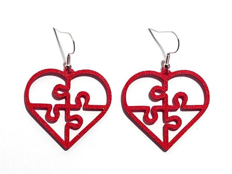 Puzzle of Love - Earrings