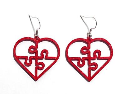 Puzzle of Love - Earrings