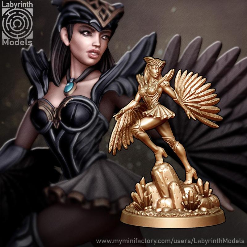 Odette the Swan Witch - 32mm scale