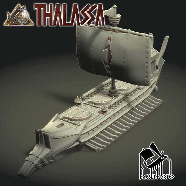 Thalassa: Zeus Hellenic Patron Trireme Main Ship