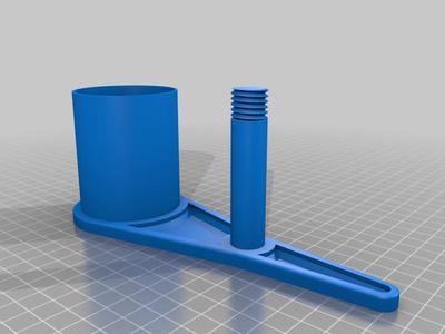 Mig welder spool adapter