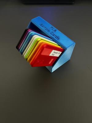 Sample Card Holder