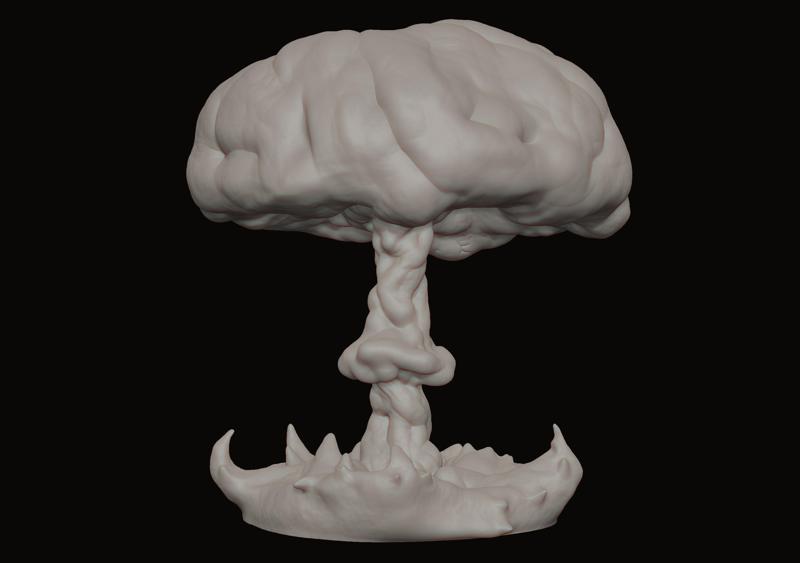 nuclear bomb explosion