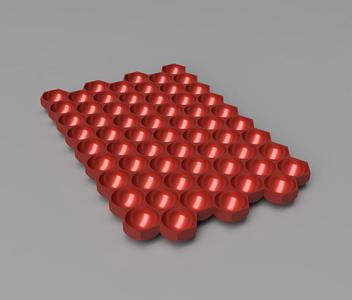 Hex Globe Lattice Armor Skin Cosplay Shield LED