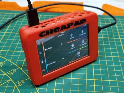The CheaPad (BTT Pi + TFT35 SPI) : The Cheapest Klipper Pad !