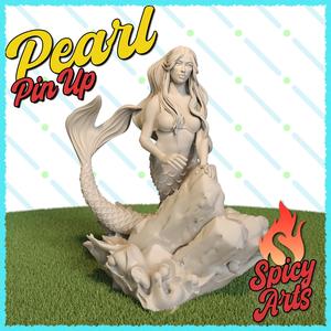 Pearl - (SFW) Mermaid Pose 2 Modern Bra