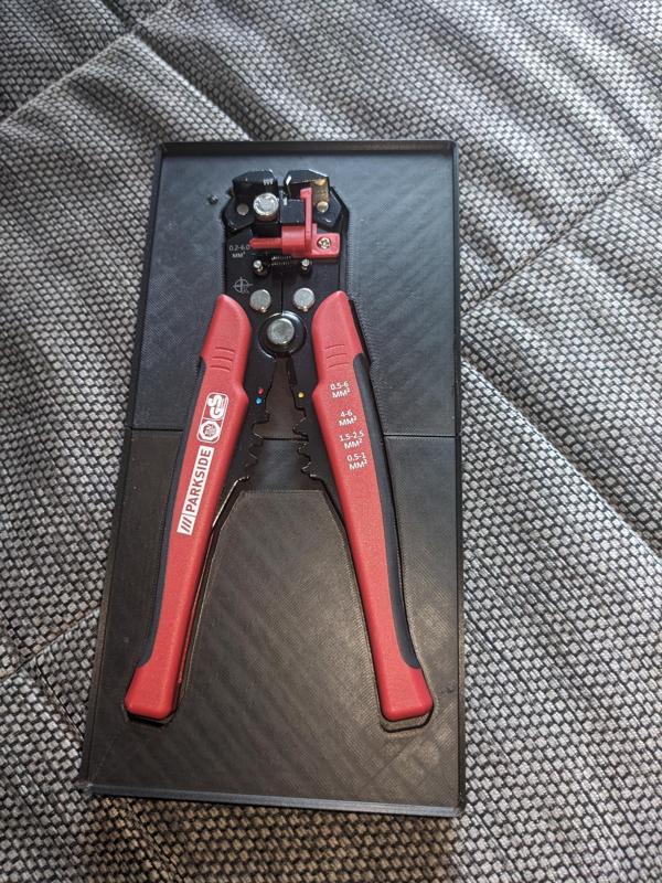 Gridfinity Parkside crimping tool 3x6