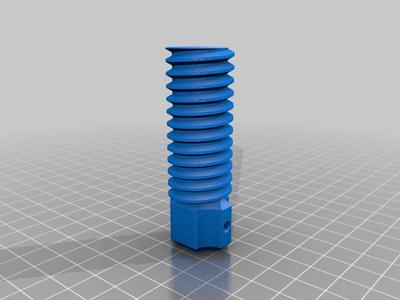 Lacrosse broom thread insert 