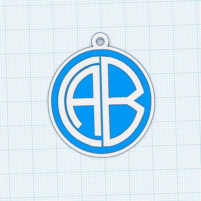 Belgrano - Coat of arms, key ring, souvenir, pendant - 2 Colors