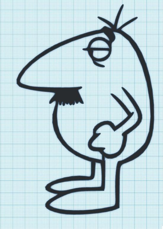 INSPECT CLOUSEAU - PINK PANTHER - WALL ART