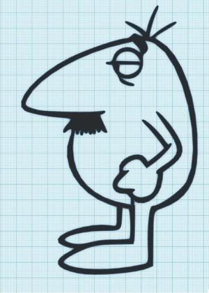 INSPECT CLOUSEAU - PINK PANTHER - WALL ART