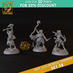 Satyrs - Monsters DnD 5e - Mortal Enemies Set 38