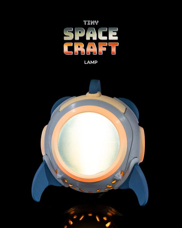 Tiny Spacecraft Lamp