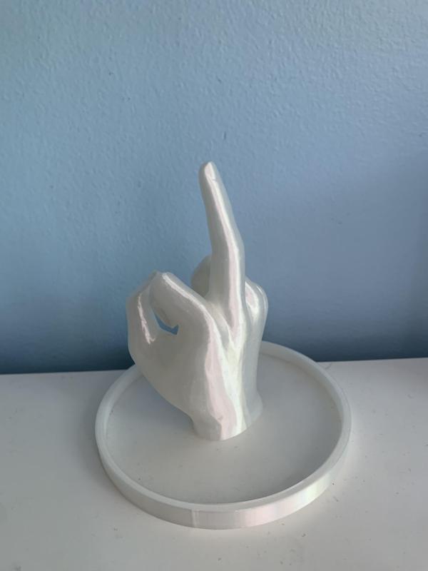 Middle Finger Ring Holder