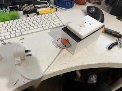 CNC 240v Relay and Outlet Box - Wall Mountable