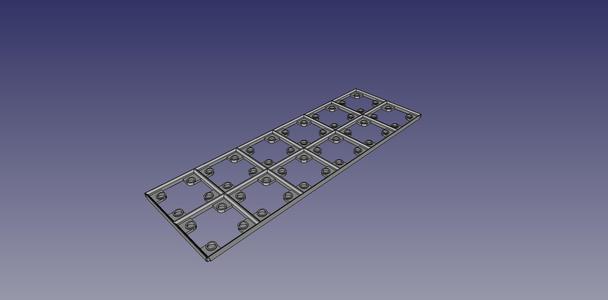 In3D FreeGrid 2x1, 2x2, 2x3, 2x4, 2x5, 2x6 Base Grids