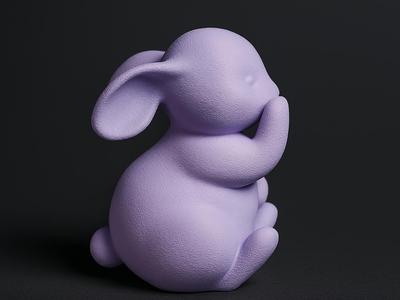 Shy Rabbit Decor