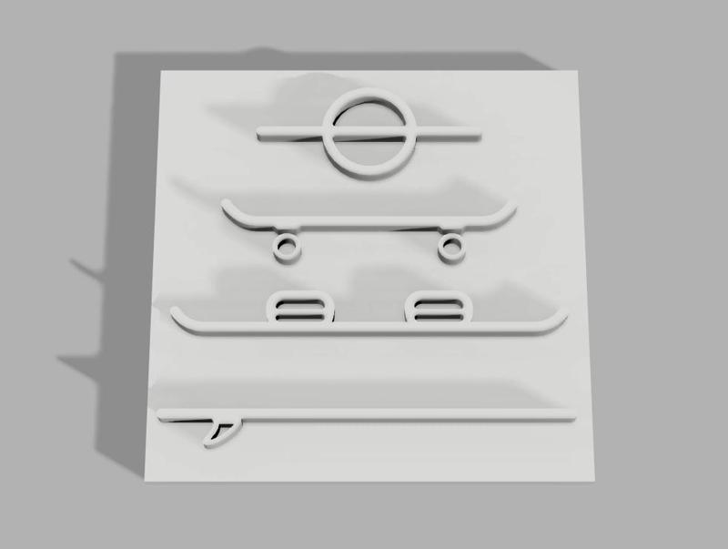 Onewheel, Skate, Snowboard, Surf  - Decal