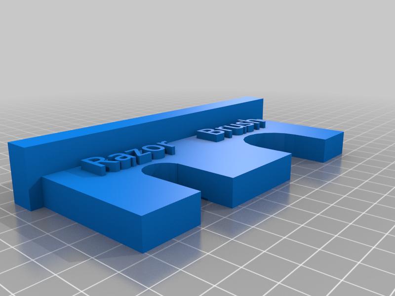 Razor and Brush Holder