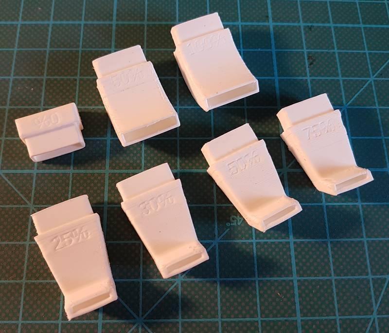 Flashforge Adventurer 3 "adjustable" air ducts