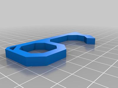Corona Poker Keychain - Tool to not touch stuff