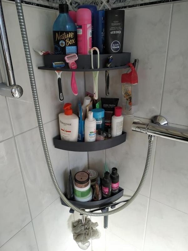Edge shower holder