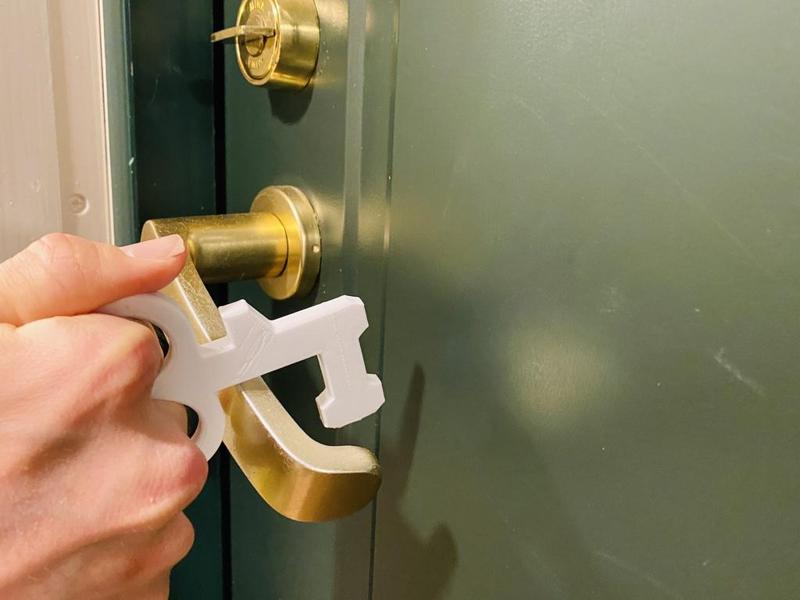 Compact Multi-Functional Opener for COVID-19