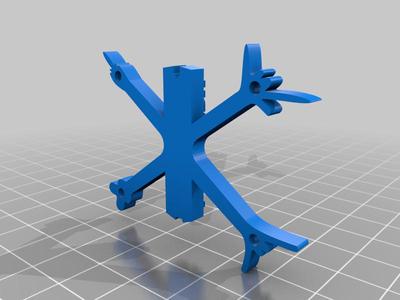 Keychain Drone Racer frame TBS Source One Quad JuampiFPV