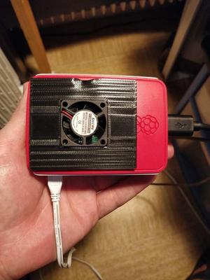 fan holder for Raspberry Pi 3 Case