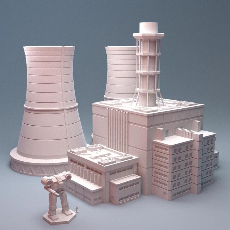 Mecha City Power Plant 6mm