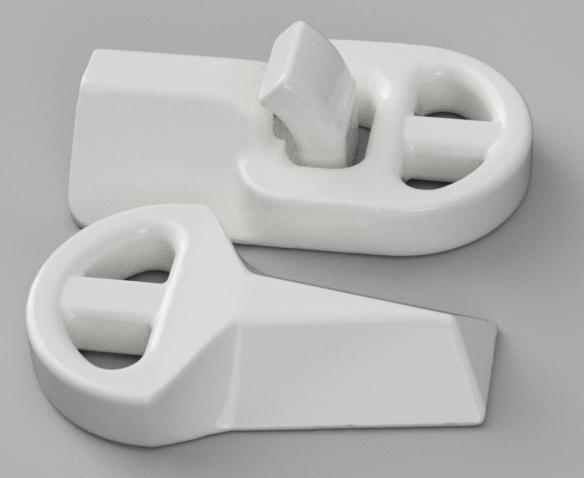 Quick Disconnect Strap Buckle / Face Mask holder