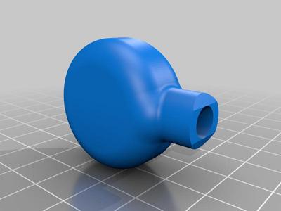 Landing gear handle top for toggle switch