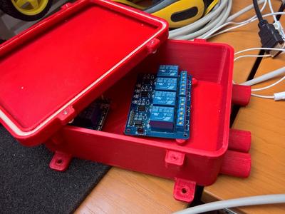 Waterproof enclosure for automation project