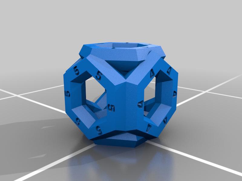 Hexatorus Dice - D6 (six sided)
