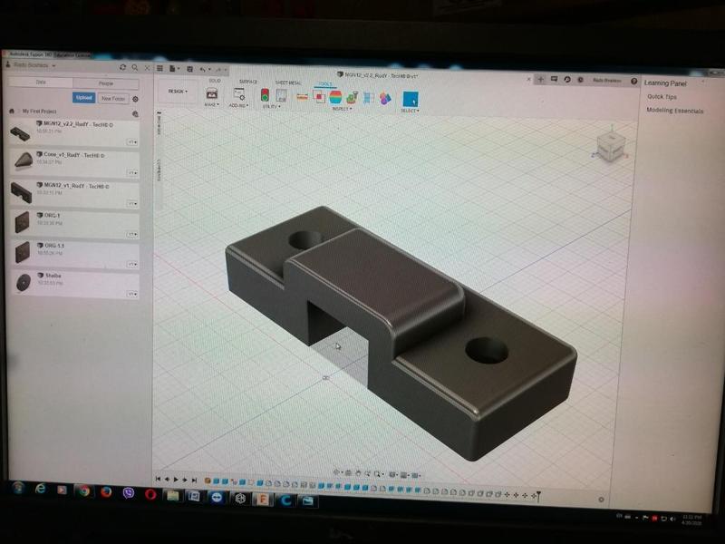 Rail mount MGN12